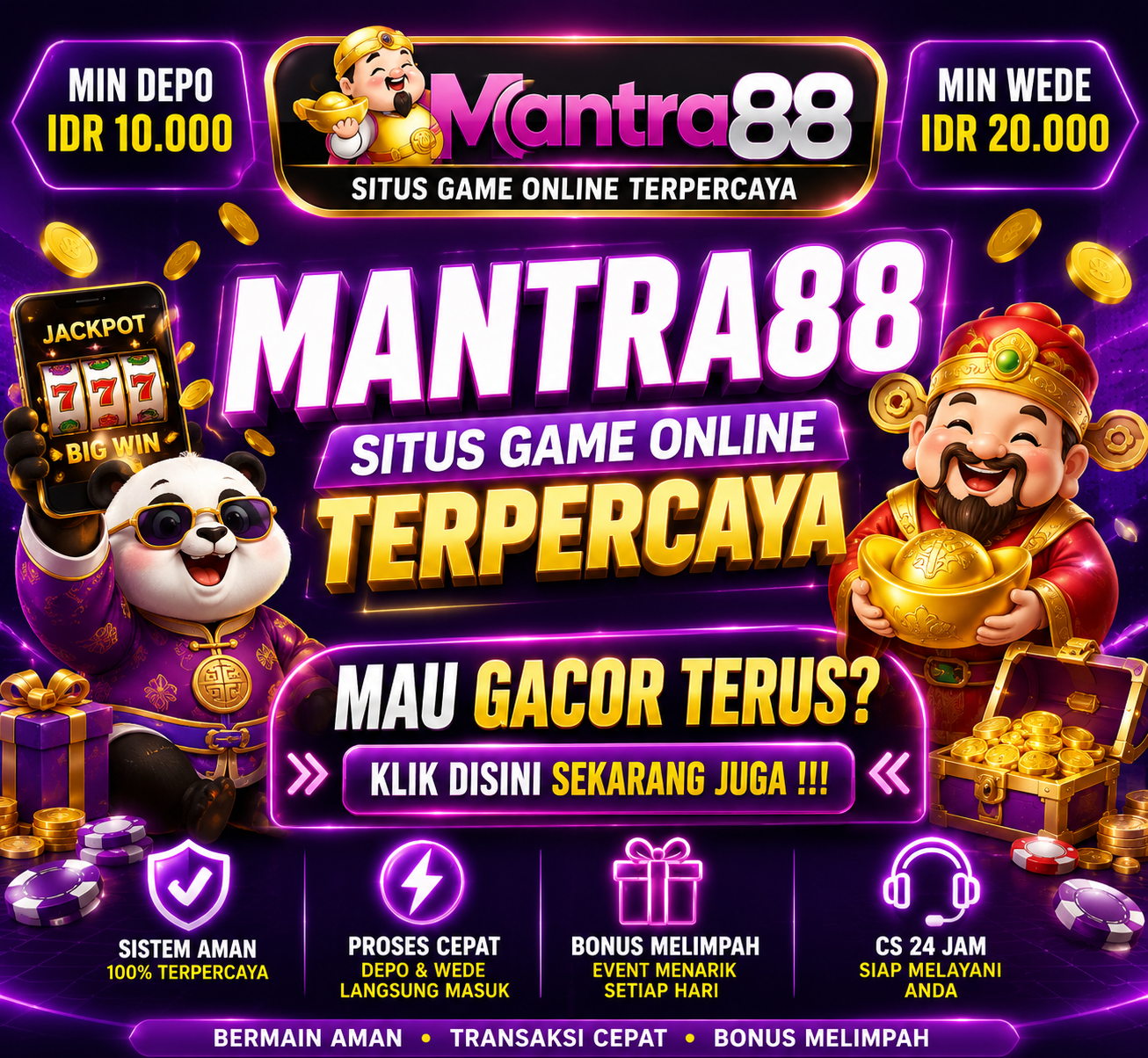 MANTRA88: Situs Game Online Paling Hoki Tahun Ini Dengan Sistem Terbaik 2026